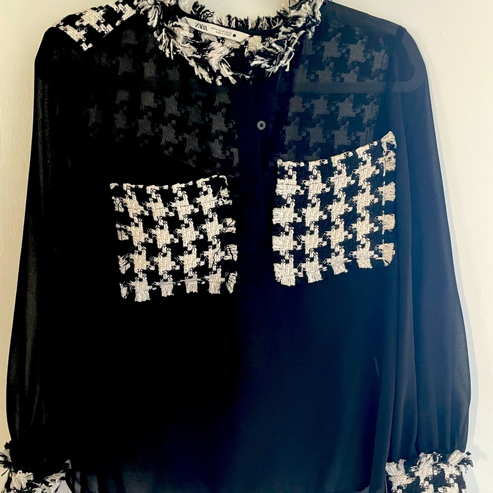 XS Zara blouse